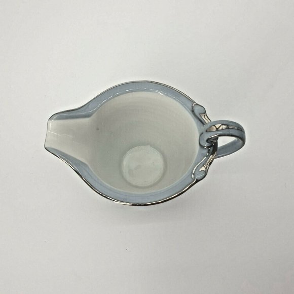 Harmony House Sheraton 3250 Creamer Japan Dish Set Floral Vintage Floral Blue - Picture 9 of 9